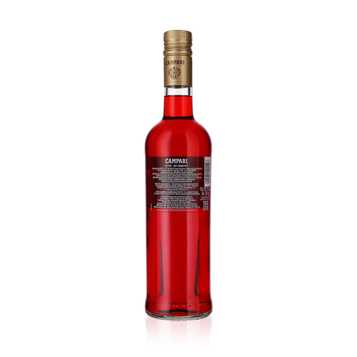 Campari Bitter 0,7l 25% vol. Flasche – Ansicht 3