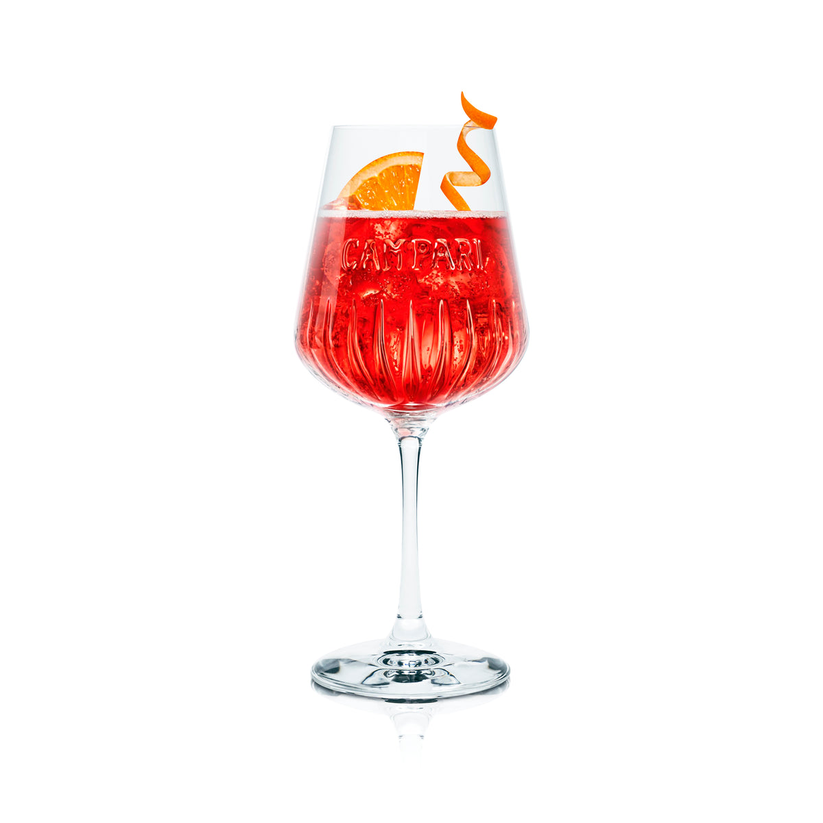 Campari Likör Bar Bundle Set I aus 2x Weingläser Milano und 2x Untersetzer – Ansicht 2