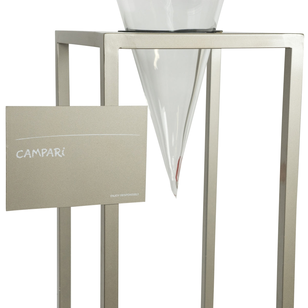 Campari Negroni Blase Ausgießer LED Karaffe Glas Pourer Glorifier Leuchtreklame – Ansicht 4