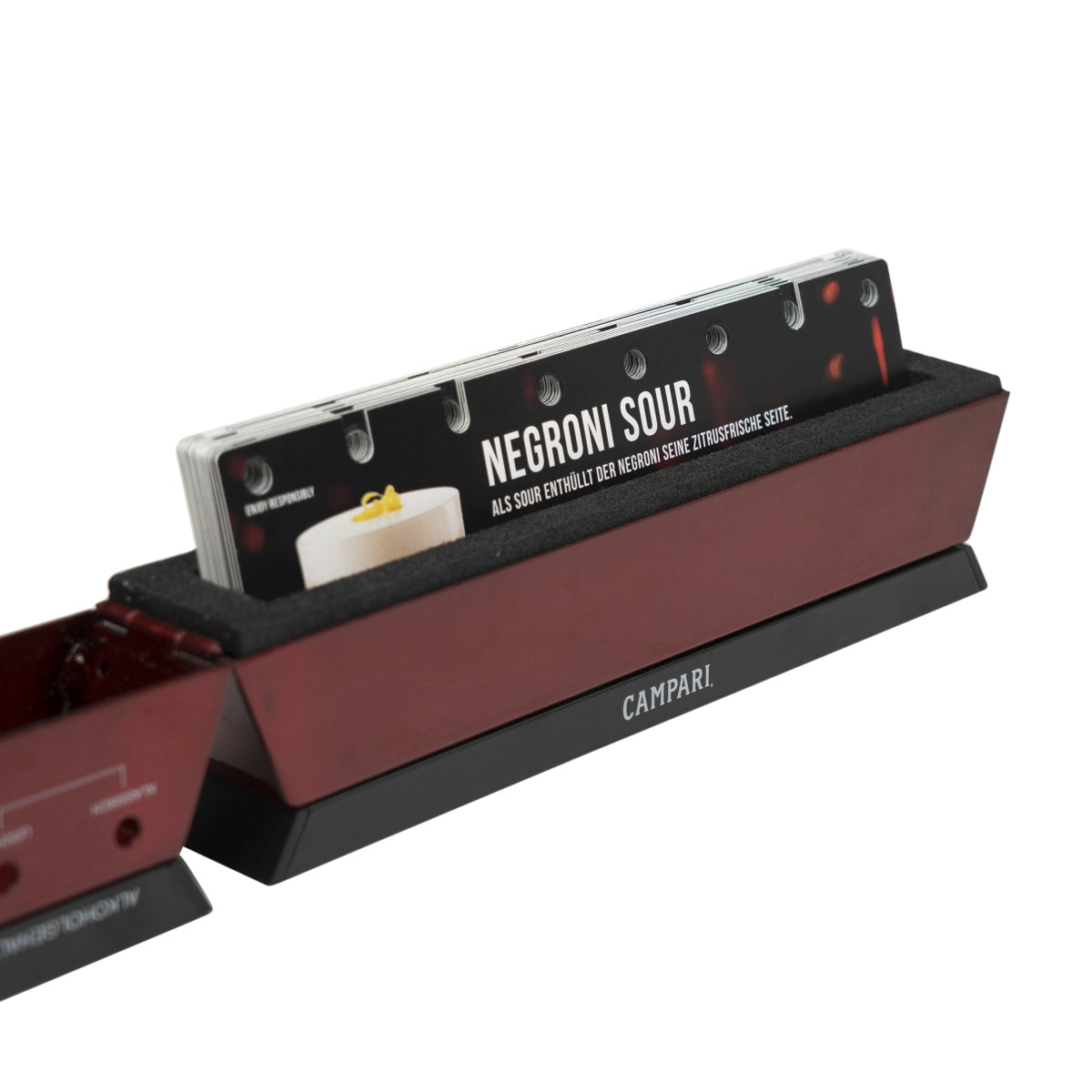 Campari Rezeptfinder Analog Computer Negroni Cocktail Mixer Party Gadget Bar – Ansicht 3