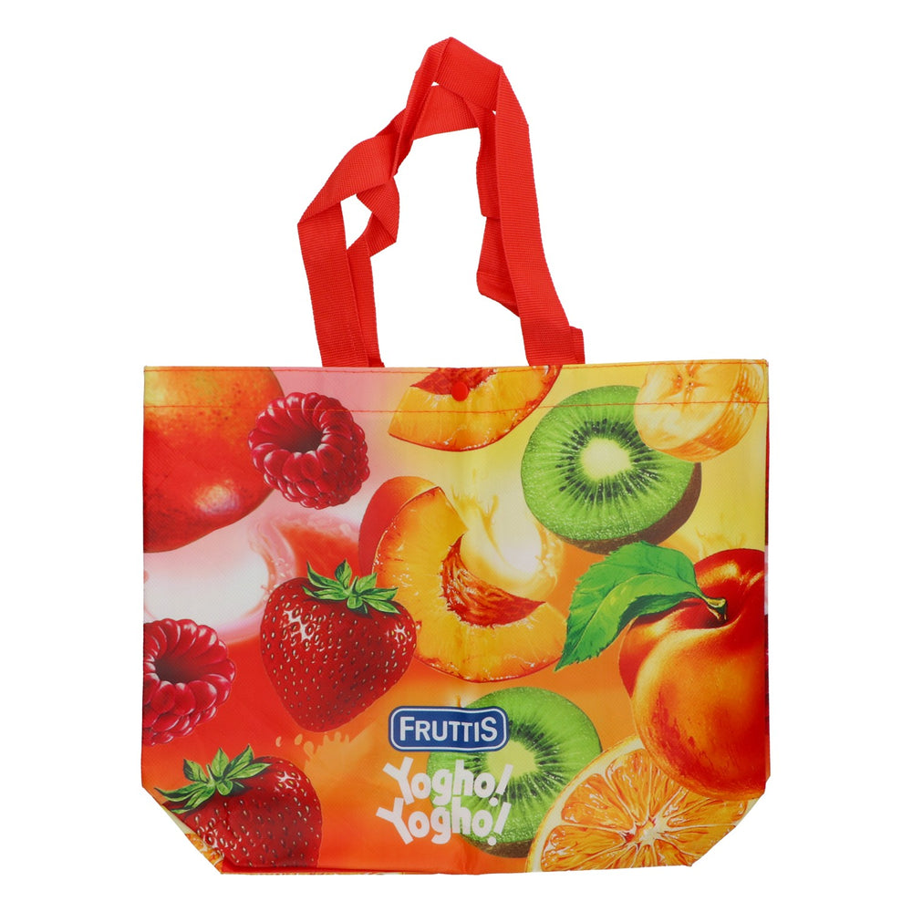 Campina Fruttis Tragetasche Obst Motiv Einkaufstasche wiederverwendbar