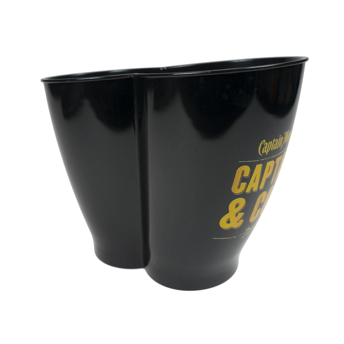 Captain Morgan Kühler Eisbehälter Schwarz für Flaschen Getränke Captain & Cola – Ansicht 4