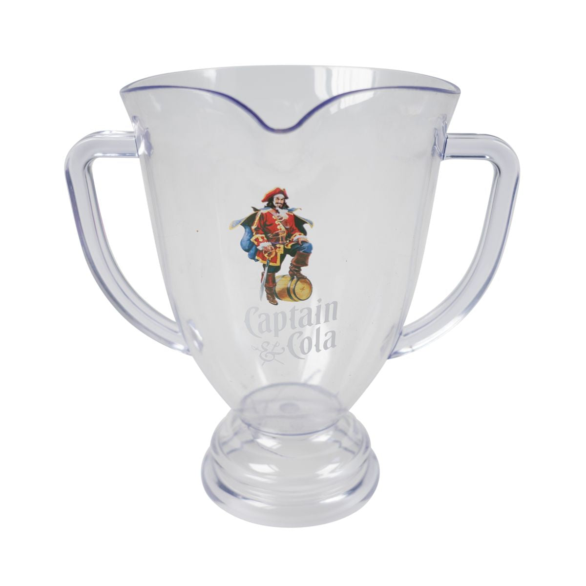 Captain Morgan Pitcher Karaffe Captain & Cola Kunststoff Pokal Cocktail Party – Ansicht 2