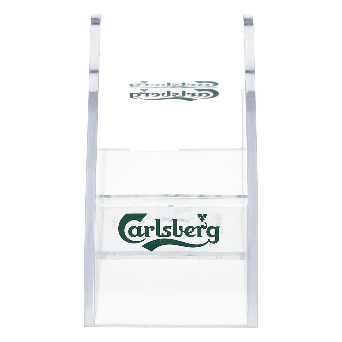 Carlsberg Bier Tischaufsteller Bierdeckelhalter grün neu Kunststoff – Ansicht 3