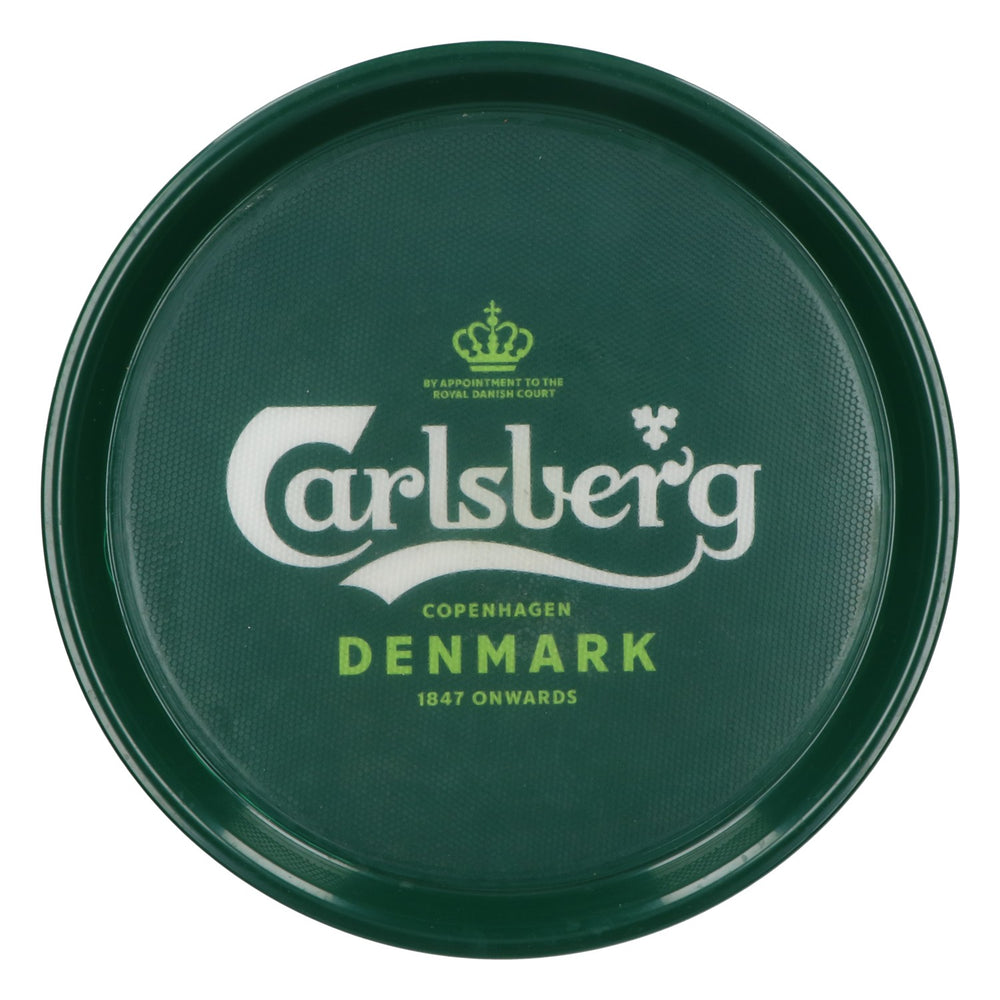 Carlsberg Tablett Serviertablett Ø37cm Gummiert Anti Rutsch Gastro Service