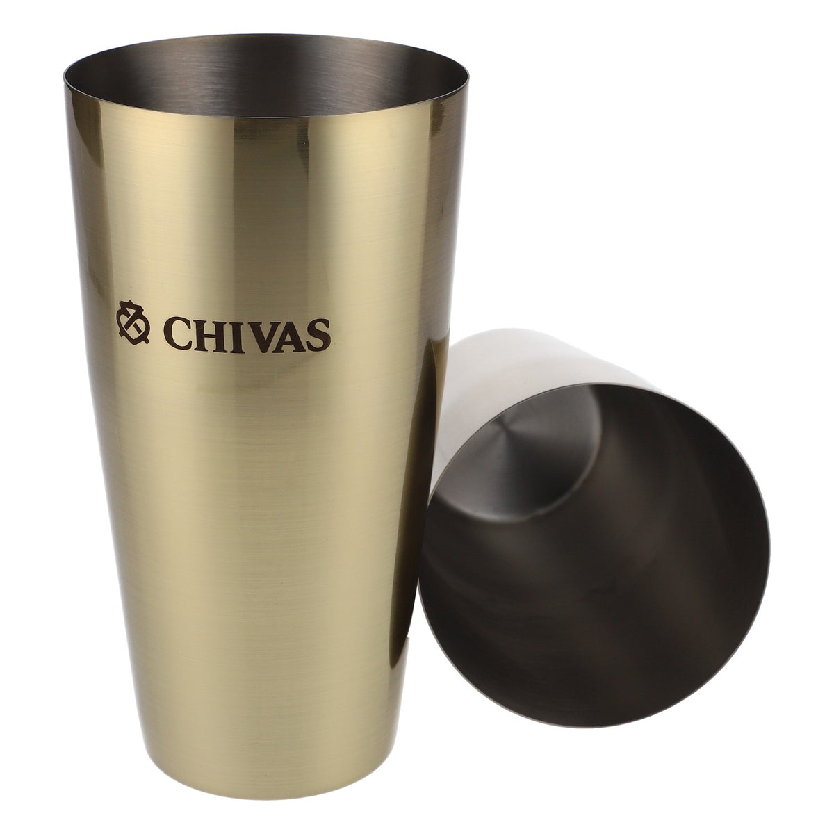 Chivas Regal Whisky Barshaker Edelstahl Shaker Eingraviertes Logo Gold – Ansicht 6