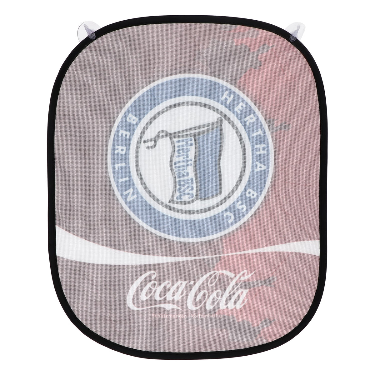 Coca Cola Auto Sonnenschutz Sonnenblende Seitenfenster "Herta BSC Berlin"