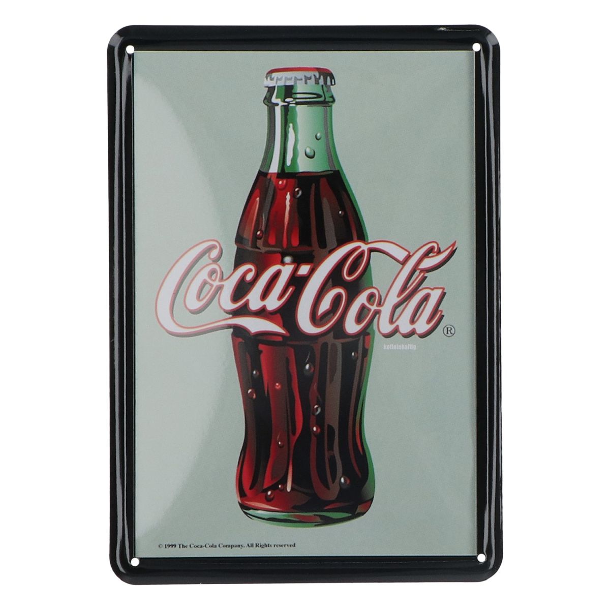 Coca Cola Blechschild 15x10cm Werbeschild Werbung Wand Dekoration Merchandise
