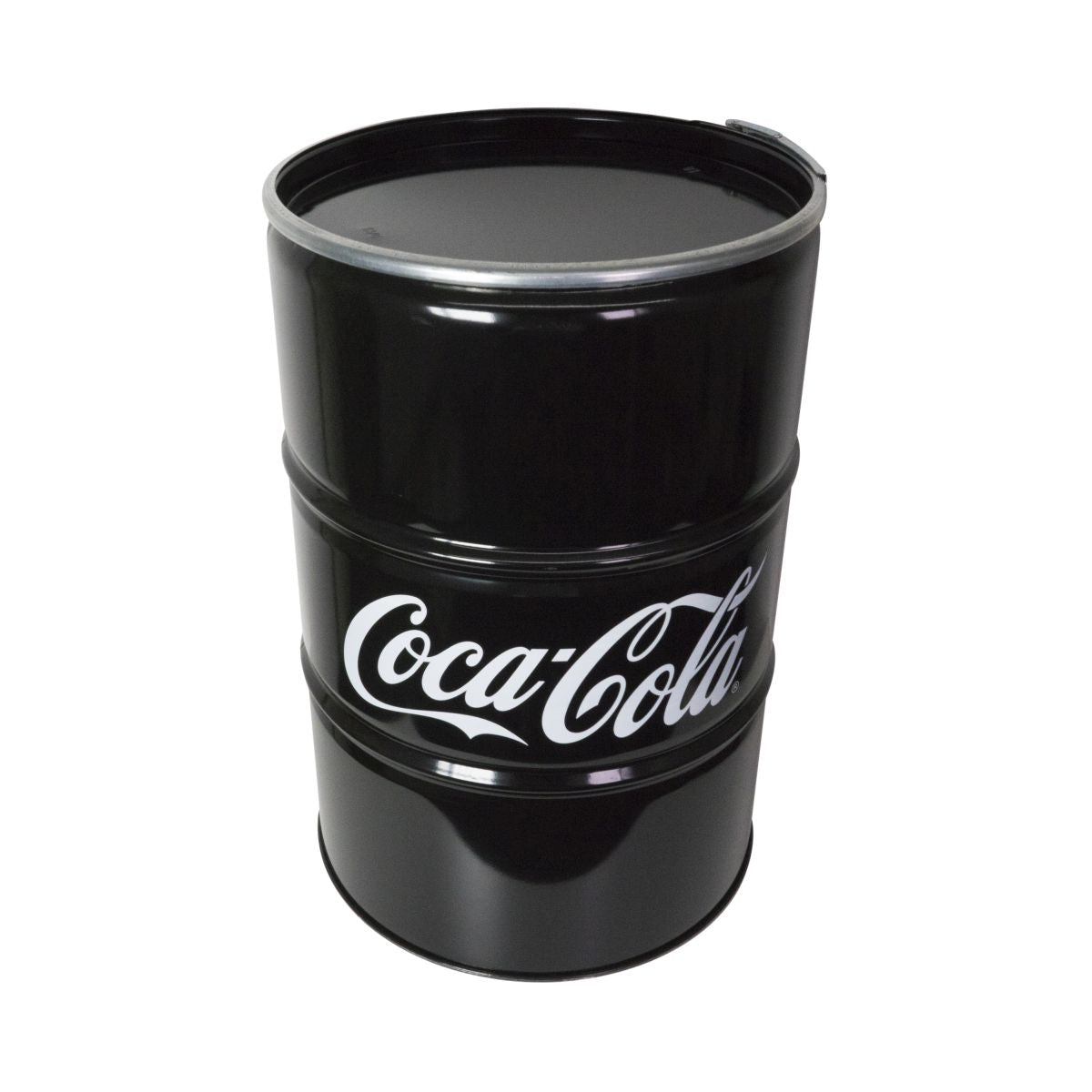 Coca Cola Blechtonne Stehtisch Rauchertisch Outdoor Möbel Lounge Werbung