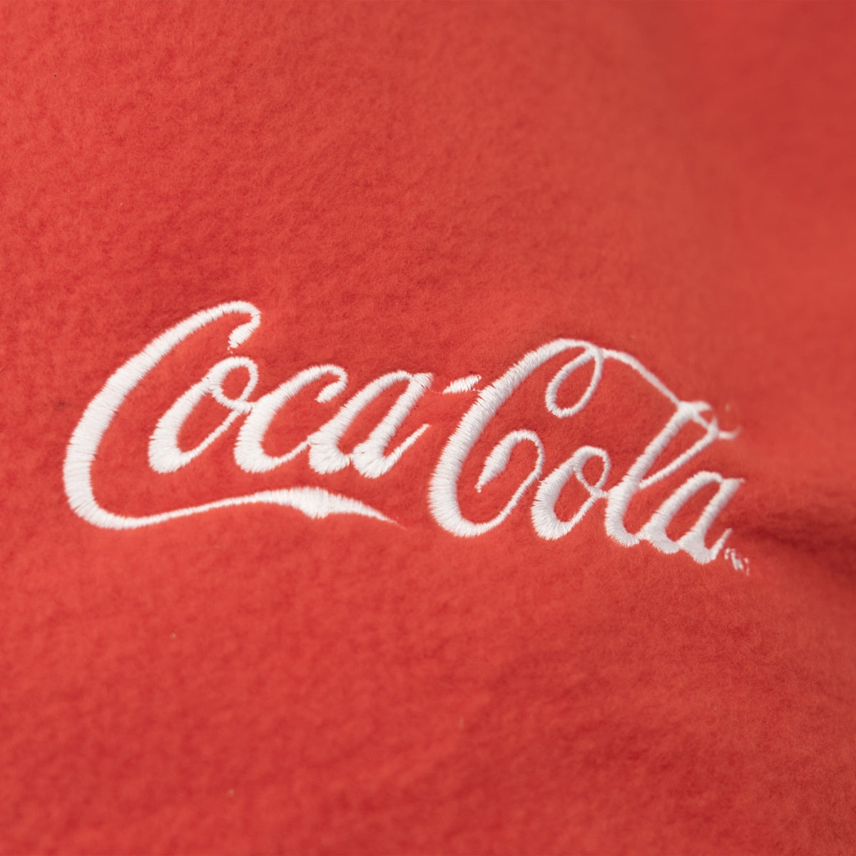 Coca Cola Decke Polyester Verschluss Fleece Outdoor Festival Picknick Strand – Ansicht 2