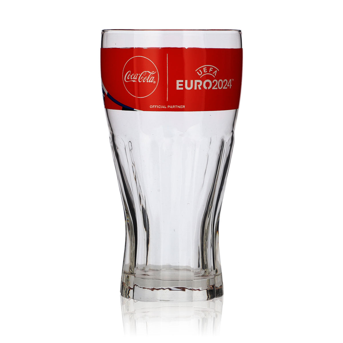 Coca Cola Glas 0,36l Willi Becher Konturglas EURO 2024 Fußball Sonderedition 2 – Ansicht 2