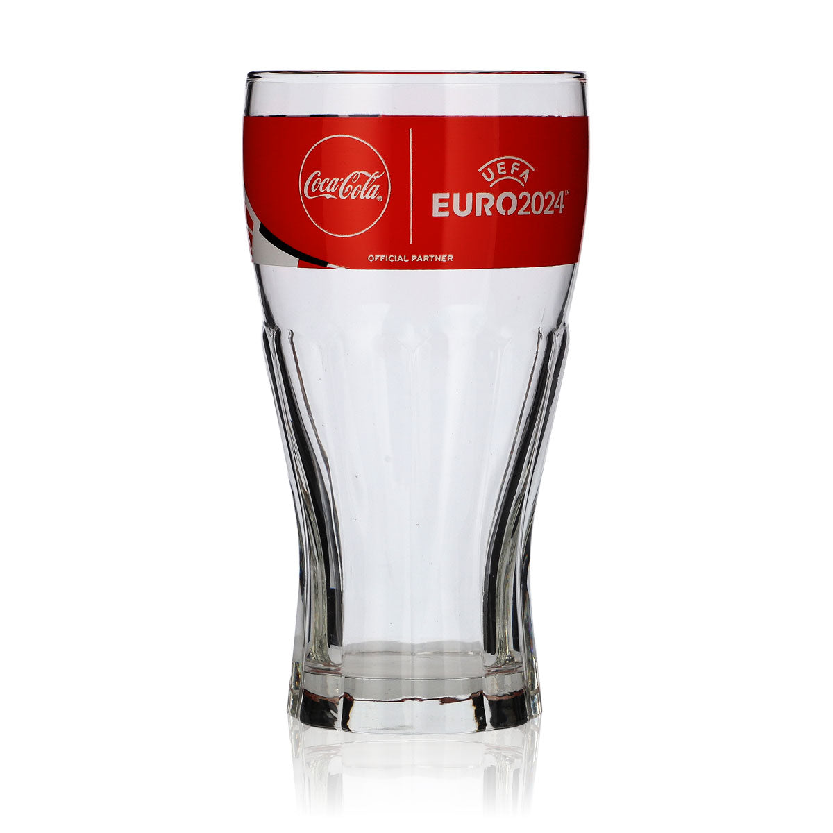 Coca Cola Glas 0,36l Willi Becher Konturglas EURO 2024 Fußball Sonderedition 1 – Ansicht 2