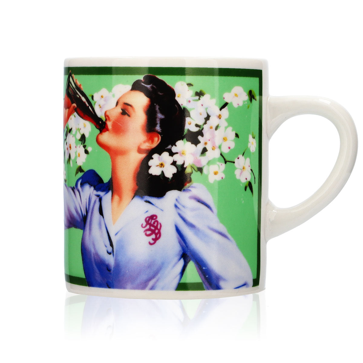 Coca Cola Glas Kaffeebecher Gläser Mug 0,39l Tasse "You taste ist quality"