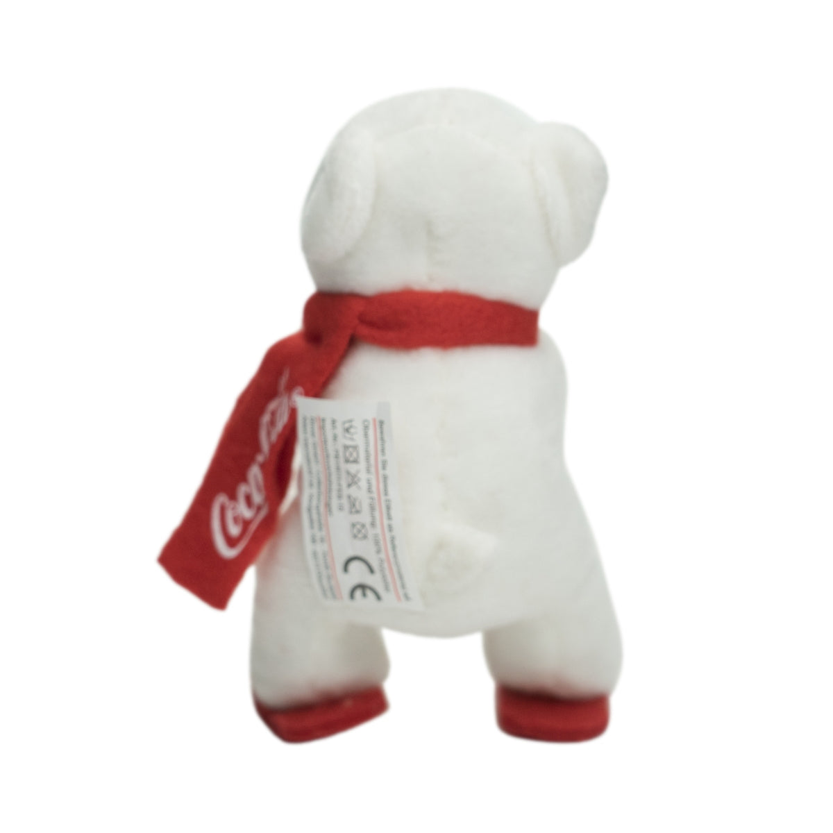 Coca Cola Kuscheltier Eisbär Stoff Teddy Bär Hockey-Spieler Sammler Spielzeug – Ansicht 3