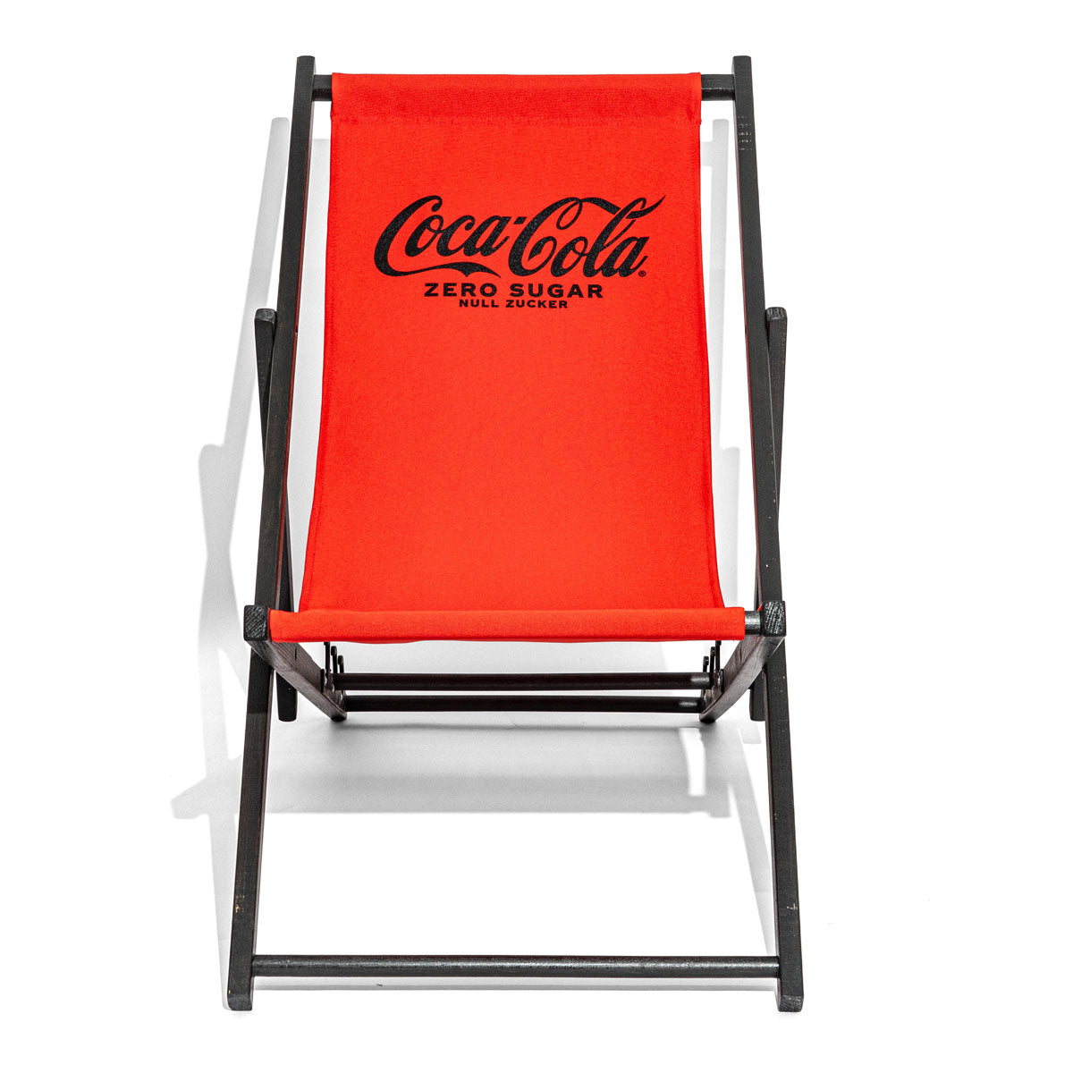 Coca Cola Liegestuhl Lounge Möbel Beach Chair Klappstuhl Beachbar Outdoor Sitz – Ansicht 2