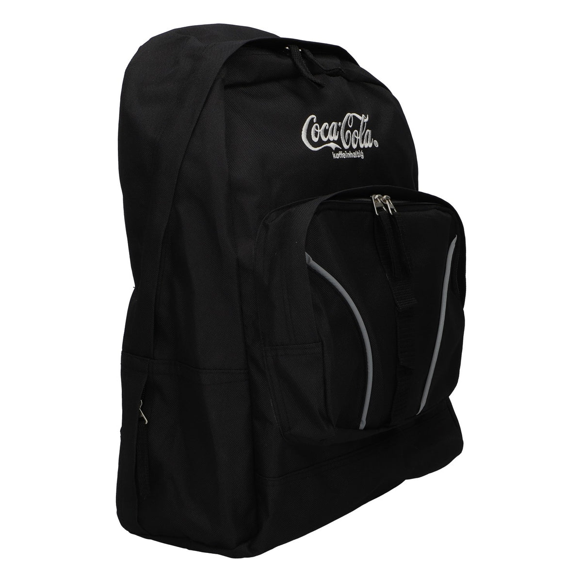 Coca Cola Rucksack schwarz weißes Logo 30x15x45cm Fanartikel – Ansicht 2