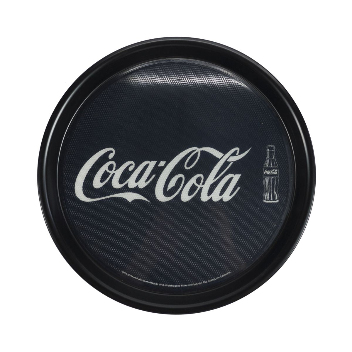 Coca Cola Servier Tablett Ø37cm Getränke Speisen Service Bedienung Anti-Rutsch