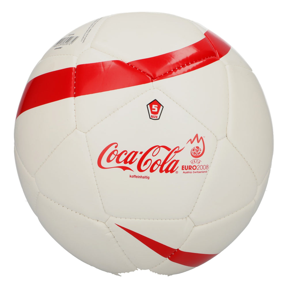 Coca Cola Softdrink Fußball Size 5 neu Mischgewebe weiß