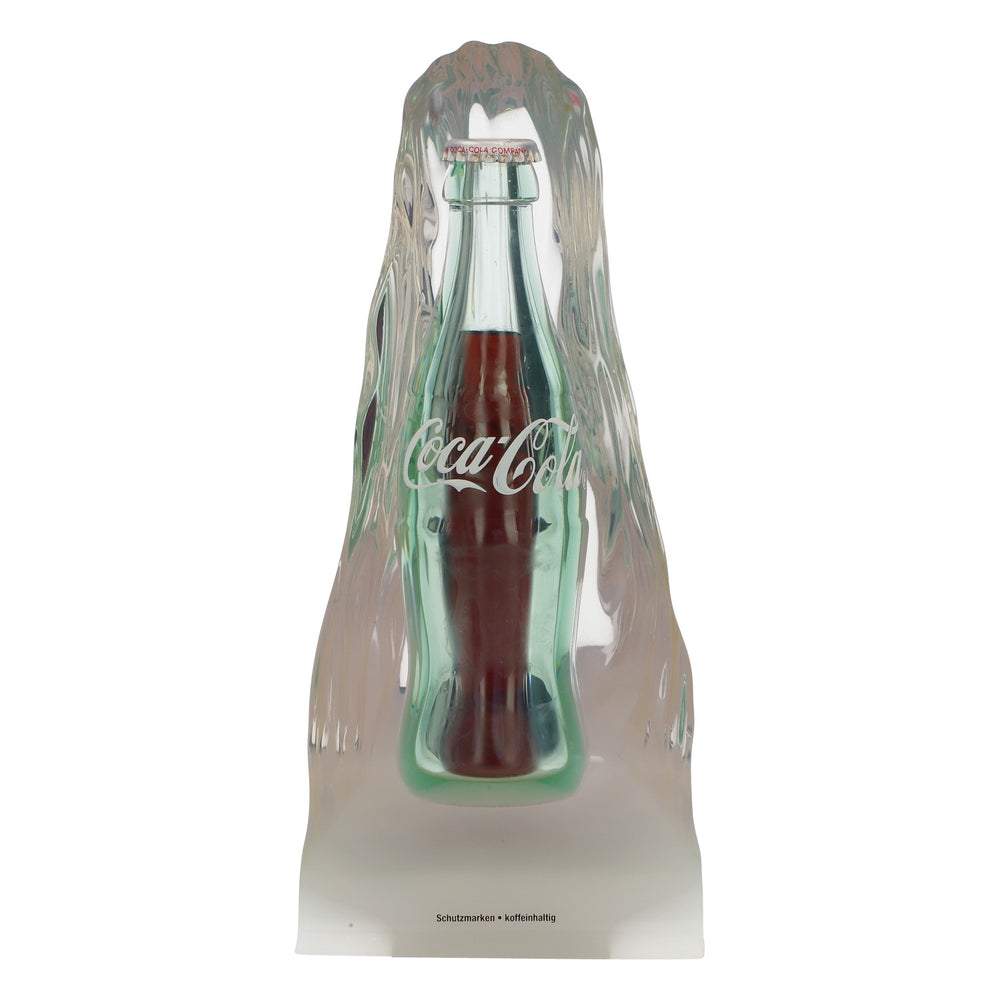 Coca Cola Softdrink Leuchtreklame Leuchtwerbung Flasche in Block LED inkl. Netzteil