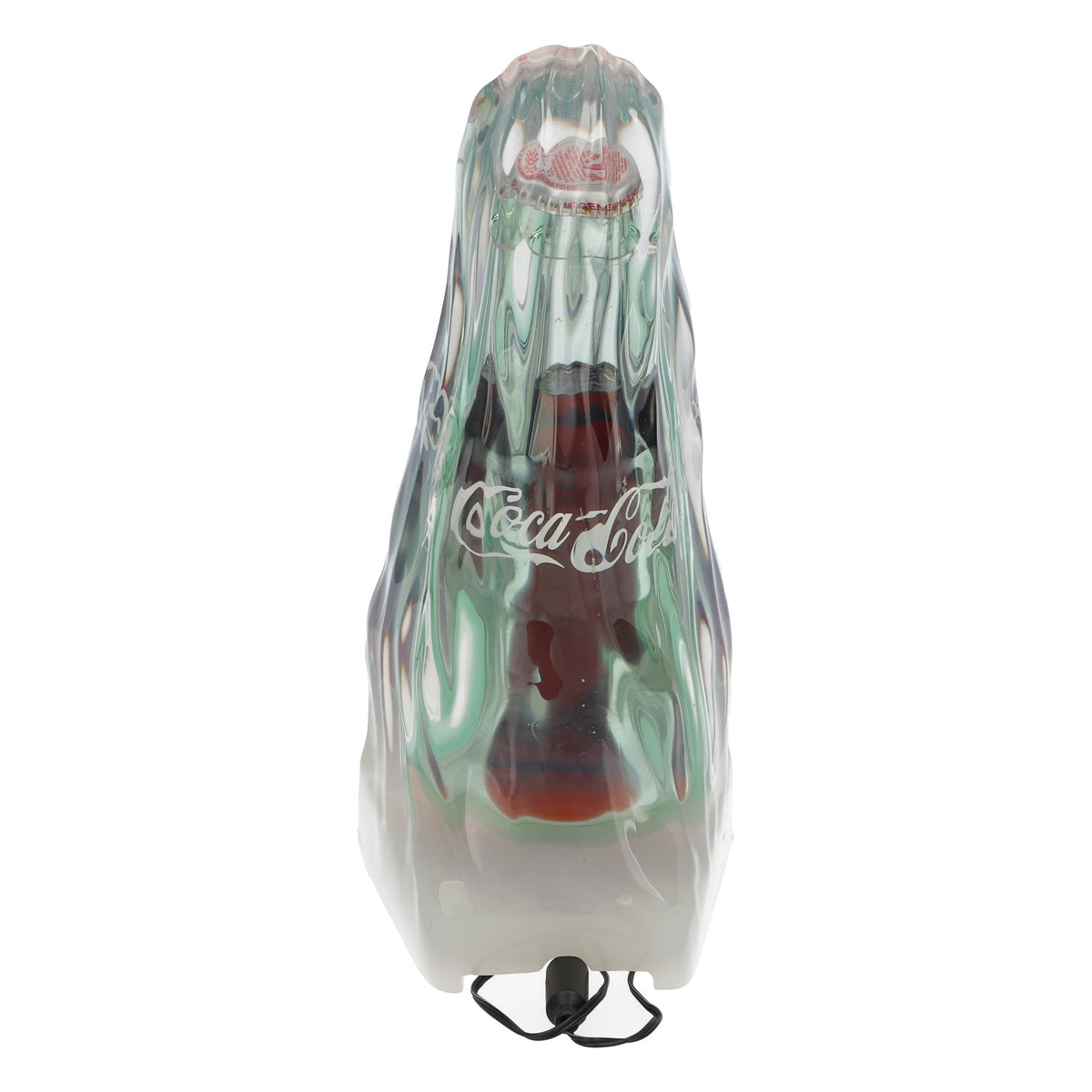 Coca Cola Softdrink Leuchtreklame Leuchtwerbung Flasche in Block LED inkl. Netzteil – Ansicht 4