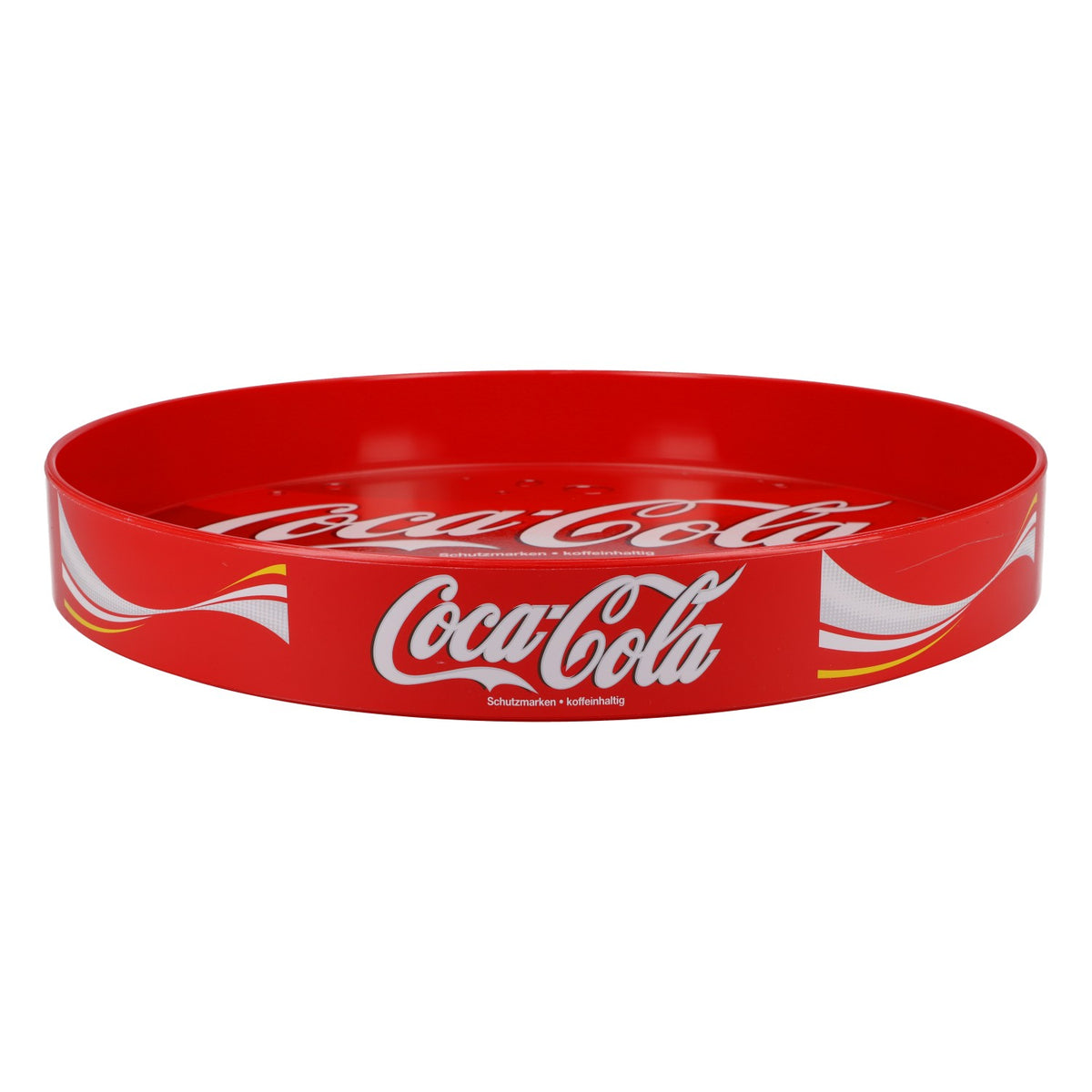 Coca Cola Softdrink Retro Tablett Serviertablett Anti Rutsch 32cm rot – Ansicht 3