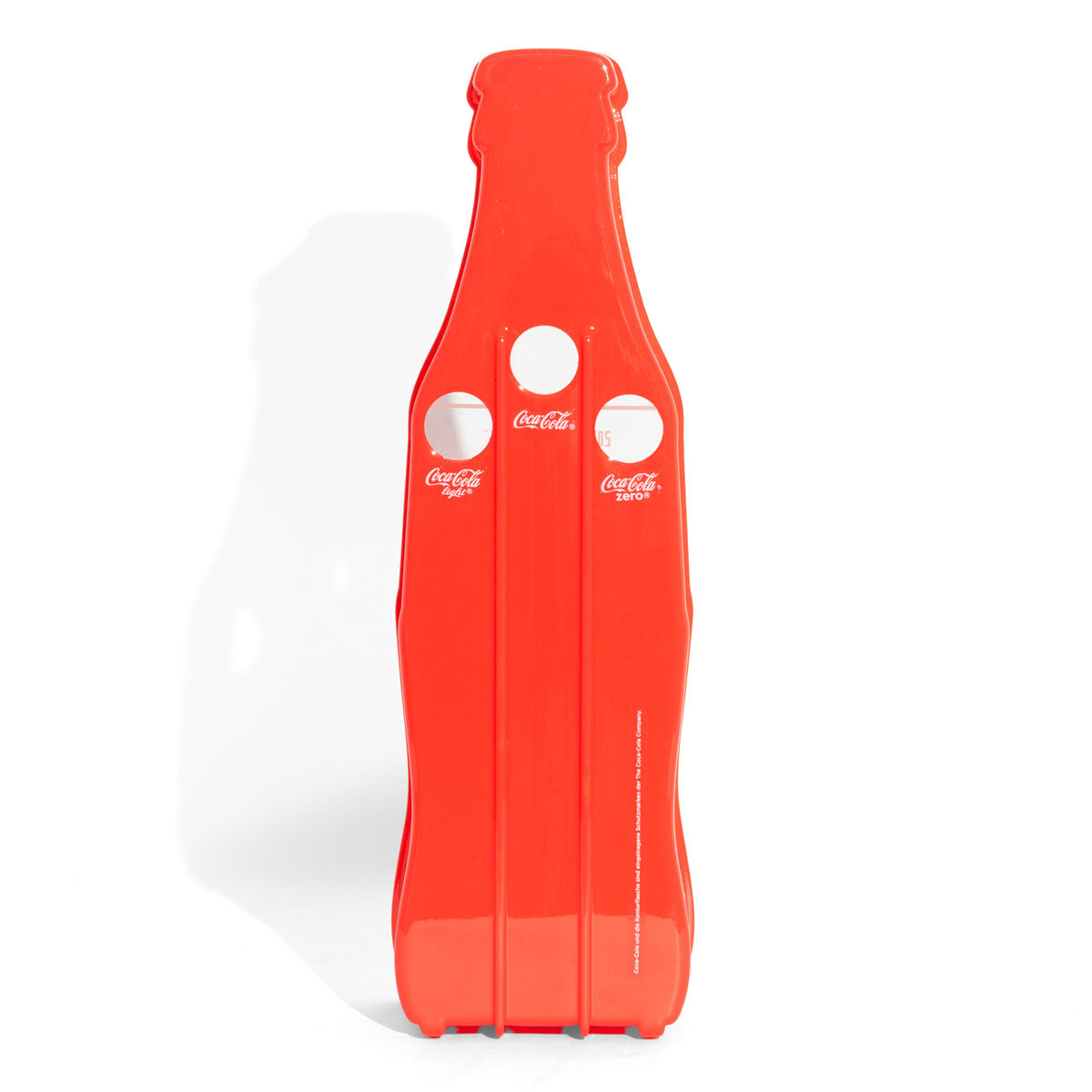 Coca Cola Softdrink Sammelbox Kronkorken Flaschenform 3 Fächer Rot 2014 Fifa World Cup Brasil – Ansicht 4