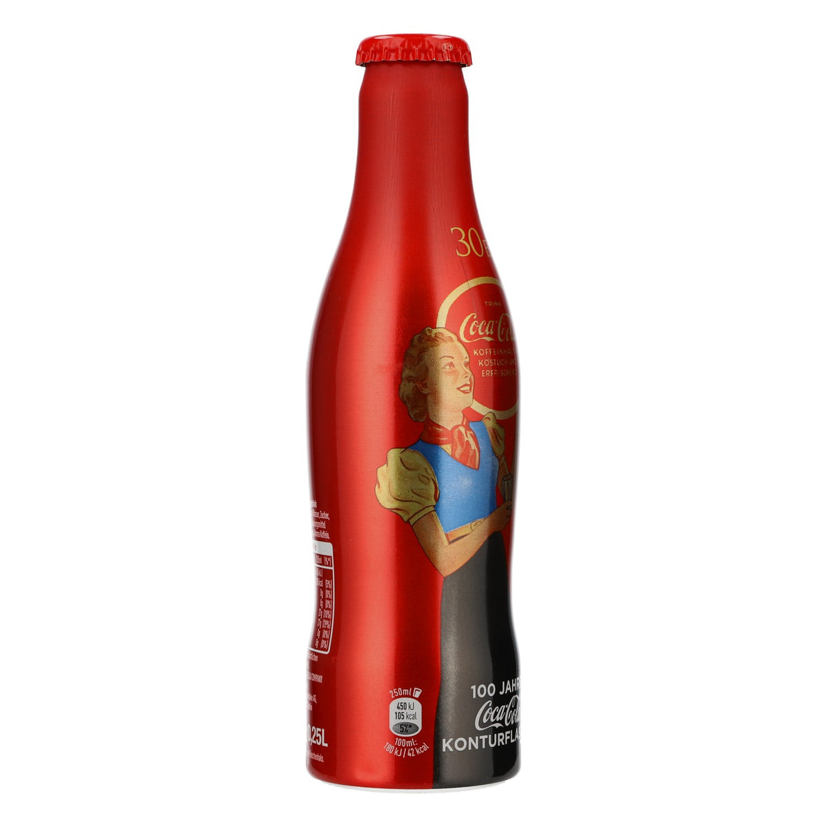 Coca Cola Softdrink Showflasche 30er Sammleredition 100 Jahre Dekoflasche – Ansicht 2