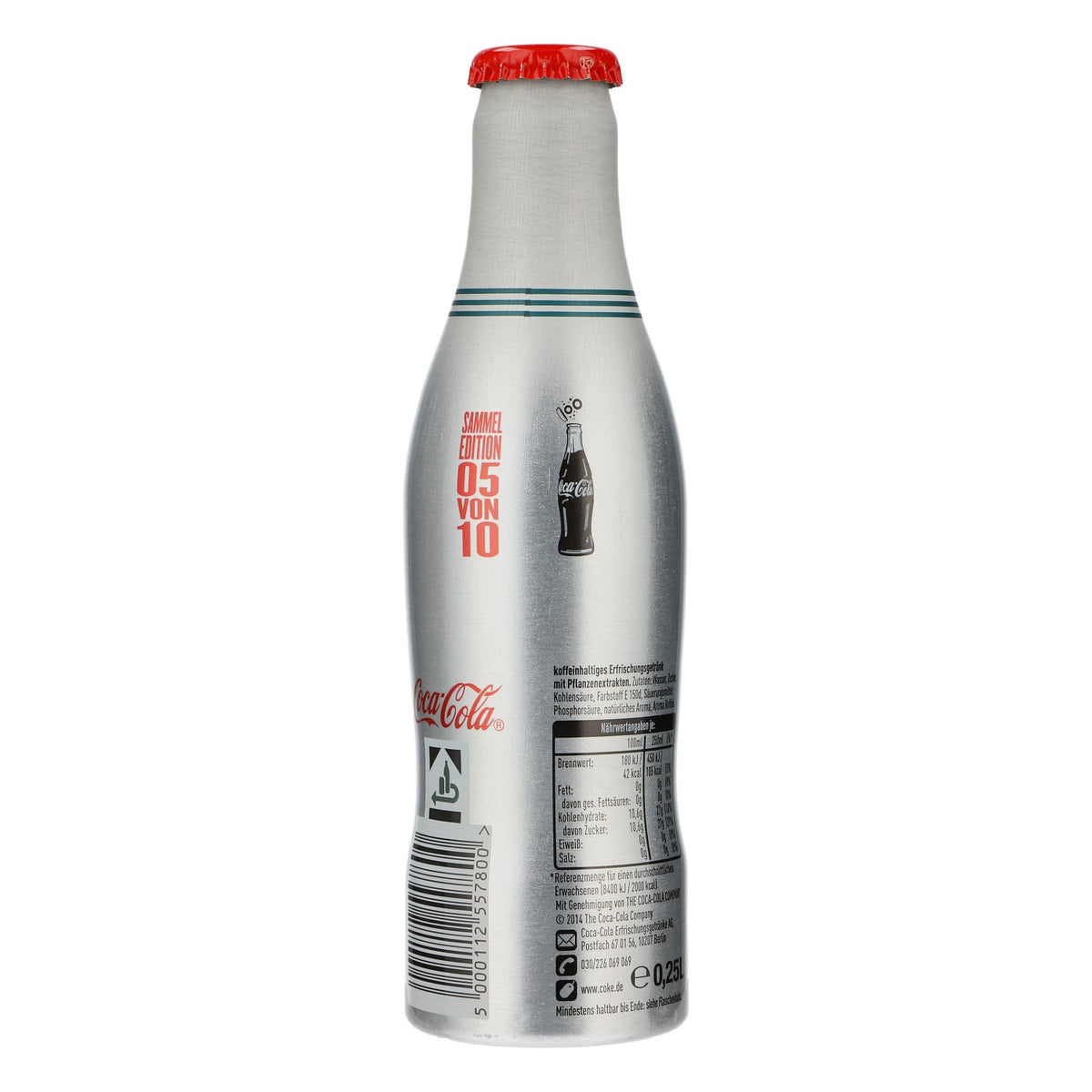 Coca Cola Softdrink Showflasche 60er Sammleredition 100 Jahre Dekoflasche – Ansicht 3