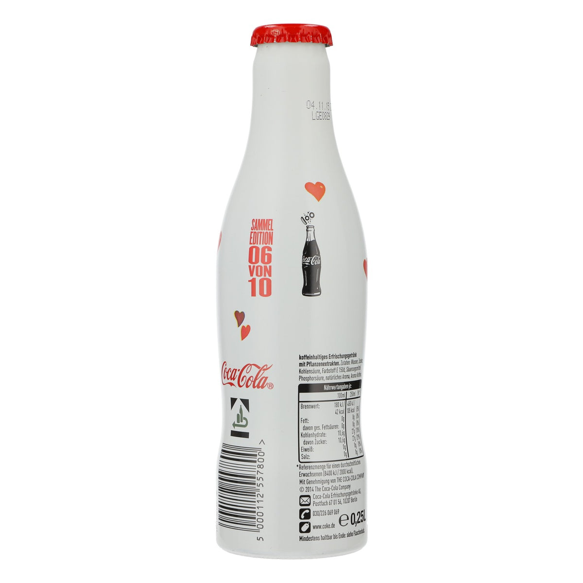 Coca Cola Softdrink Showflasche 70er Sammleredition 100 Jahre Dekoflasche – Ansicht 3