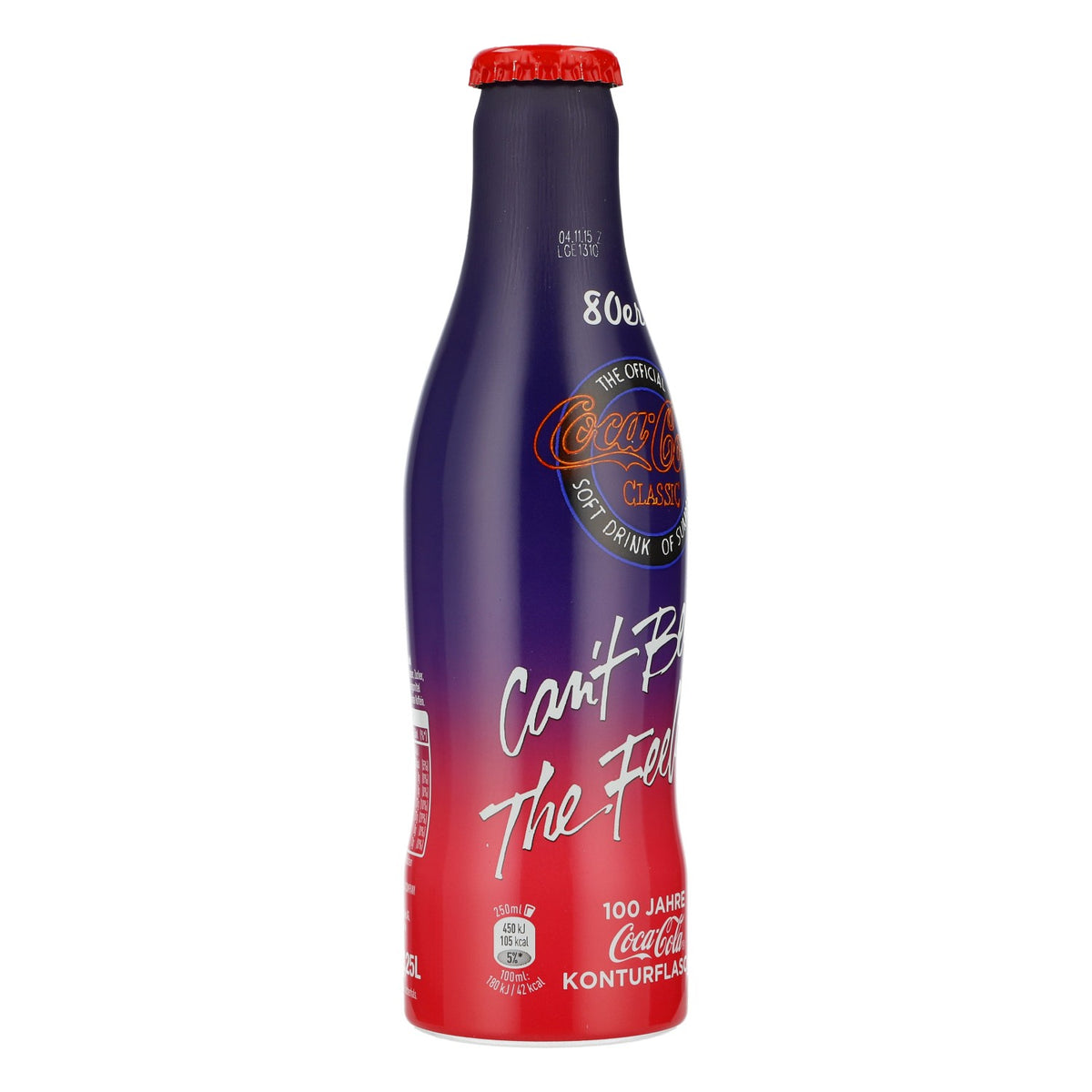 Coca Cola Softdrink Showflasche 80er Sammleredition 100 Jahre Dekoflasche – Ansicht 2