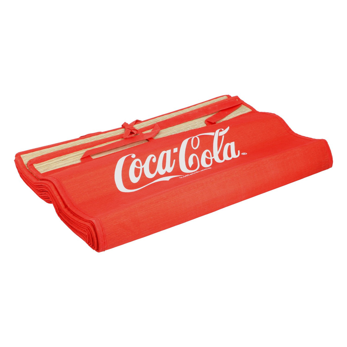 Coca Cola Strandmatte Beachmatte Campingmatte Bast faltbar 173 x 69cm