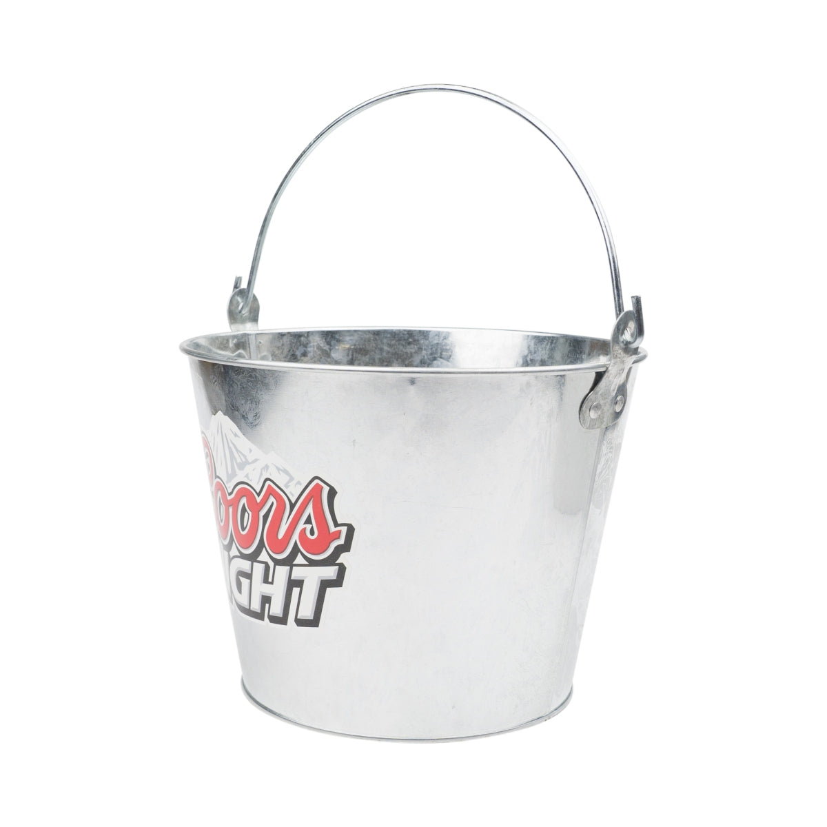 Coors Light Bier Eiseimer 5l Blech Flaschen Kühler Eiswürfel Box Henkel Bar Beer – Ansicht 3