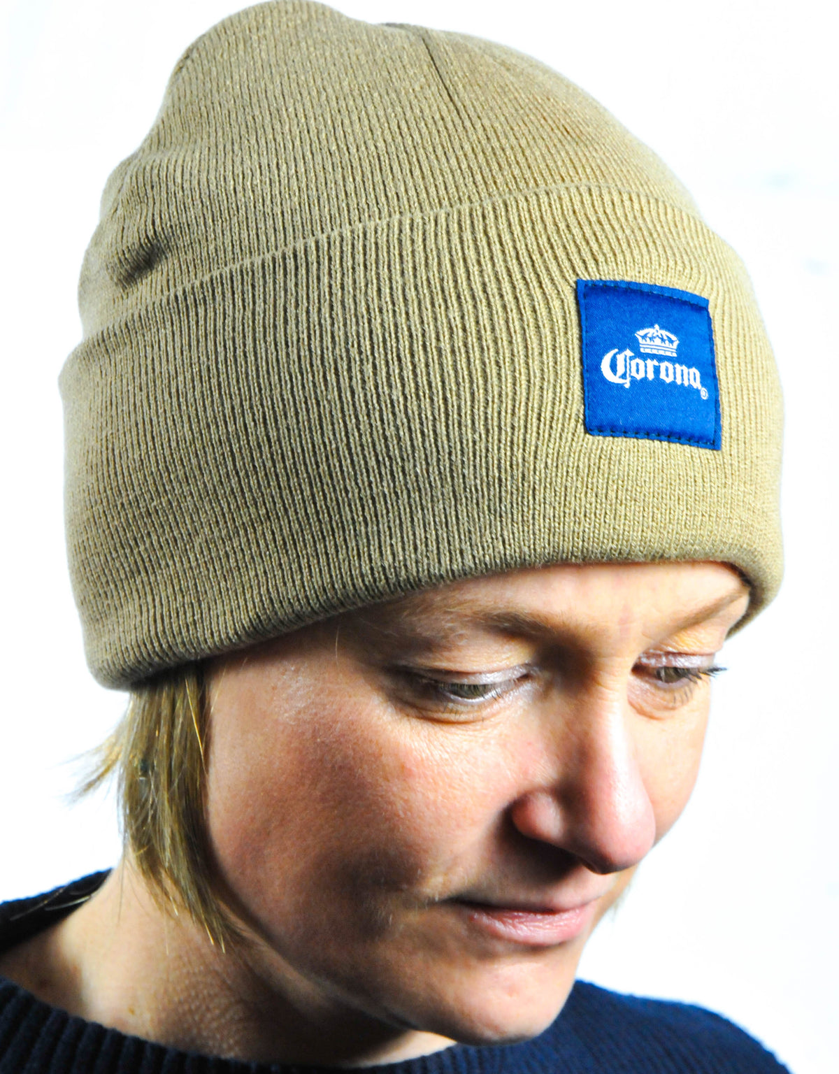 Corona Extra, Winter Strickmütze Wollmütze Wintermütze fein getrickt beige – Ansicht 2