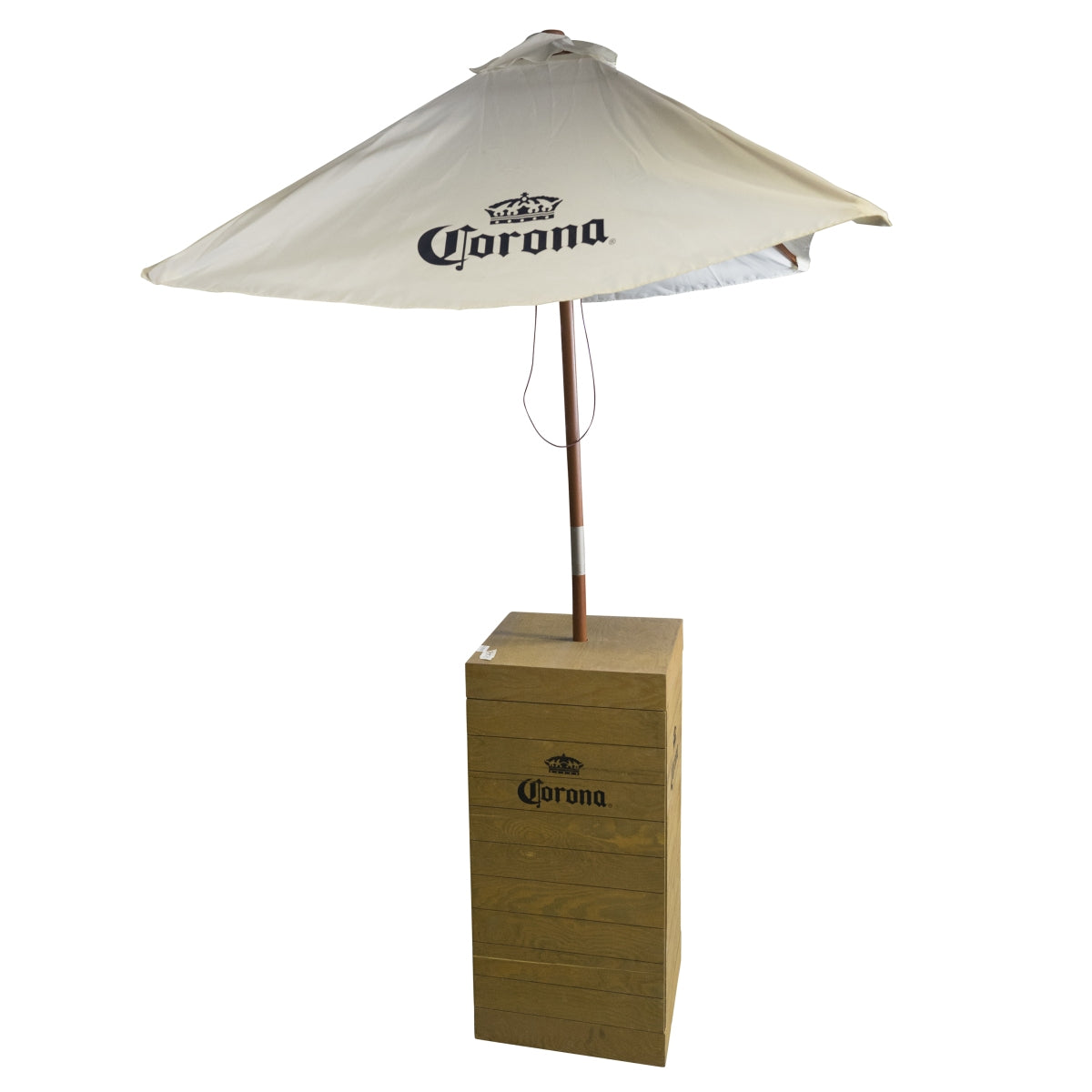 Corona Sonnenschirm Stehtisch Aufsteller Gastro Events Party Gastro Bistro Bar – Ansicht 5