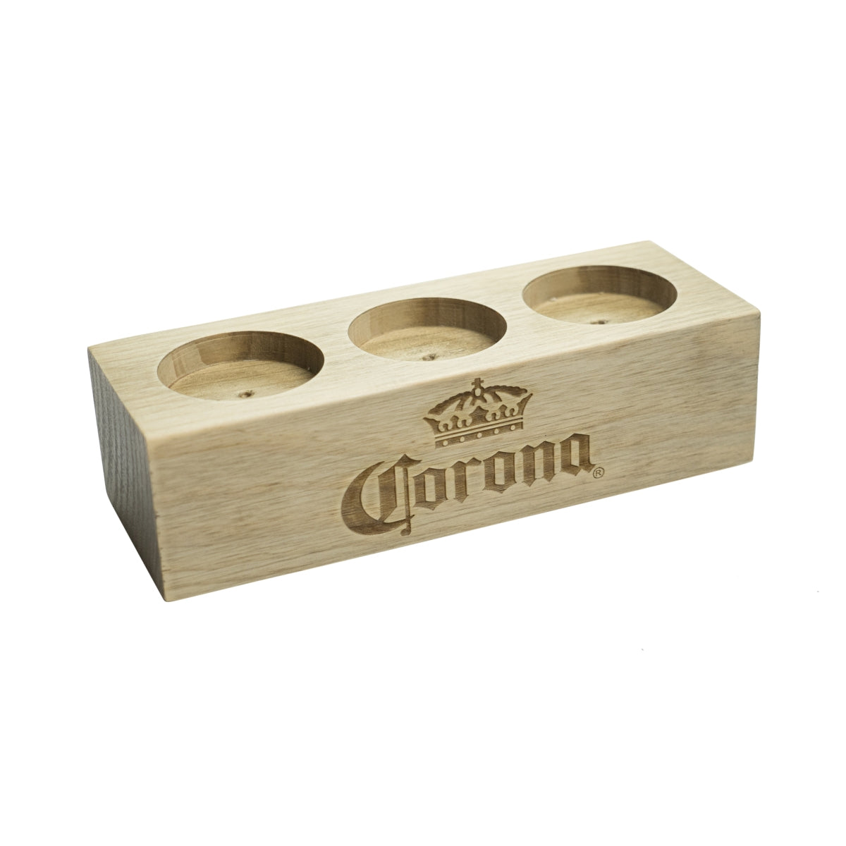 Corona Tischaufsteller Flaschenhalter für 3 Flaschen Display Gastro Werbung Bar