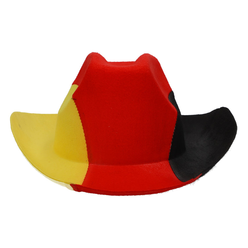 Cowboyhut Hut Hütte WM Fußball EM Deutschlandflagge Fan Fahne