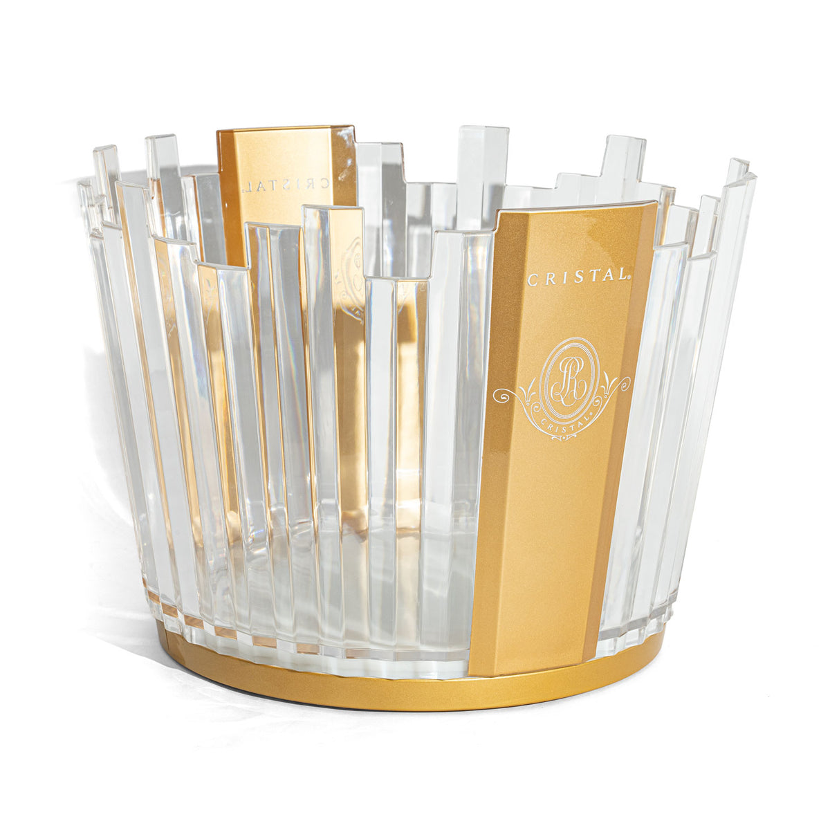 Cristal Champagner Flaschenkühler LED Luminous Ice Bowl Eiswürfelbehälter – Ansicht 4