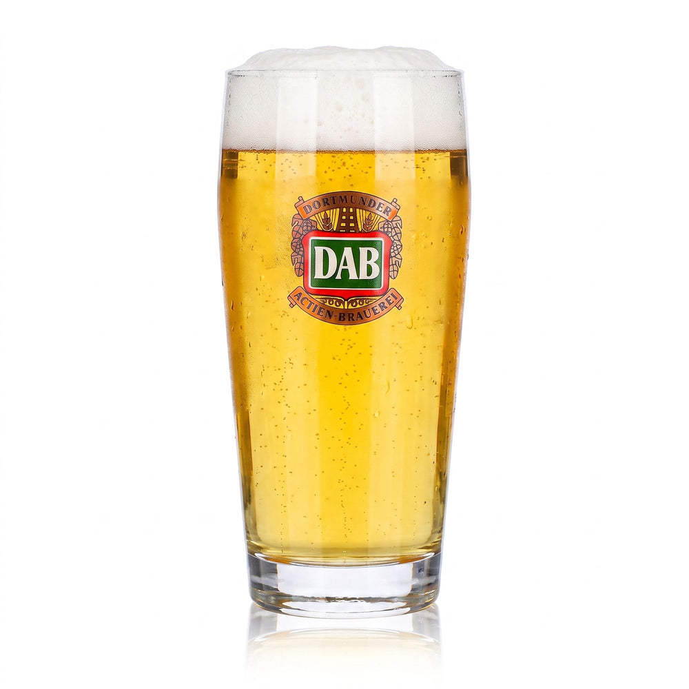 DAB - Dortmunder Aktien Brauerei Bier Glas 0,25l Becher DAB