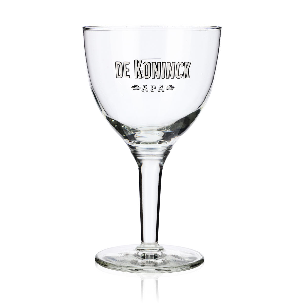 De Koninck Bier Glas Pokalglas Gläser Bierglas 0,25l Craftbierglas