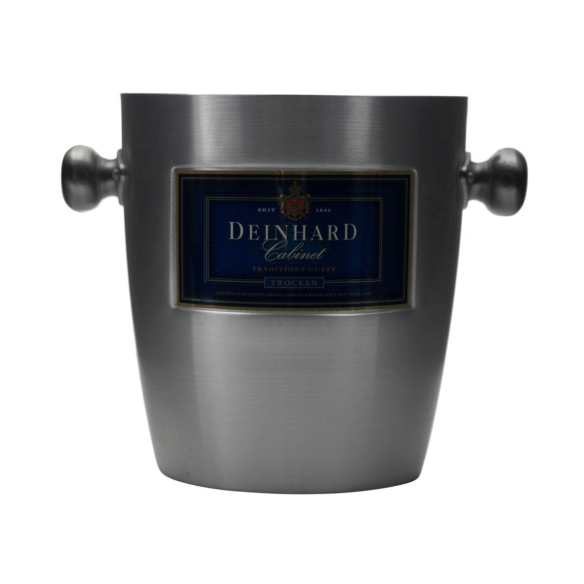 Deinhard Flaschen Kühler Eiseimer Eiswanne Henkel Sekt Secco Champagner Cooler