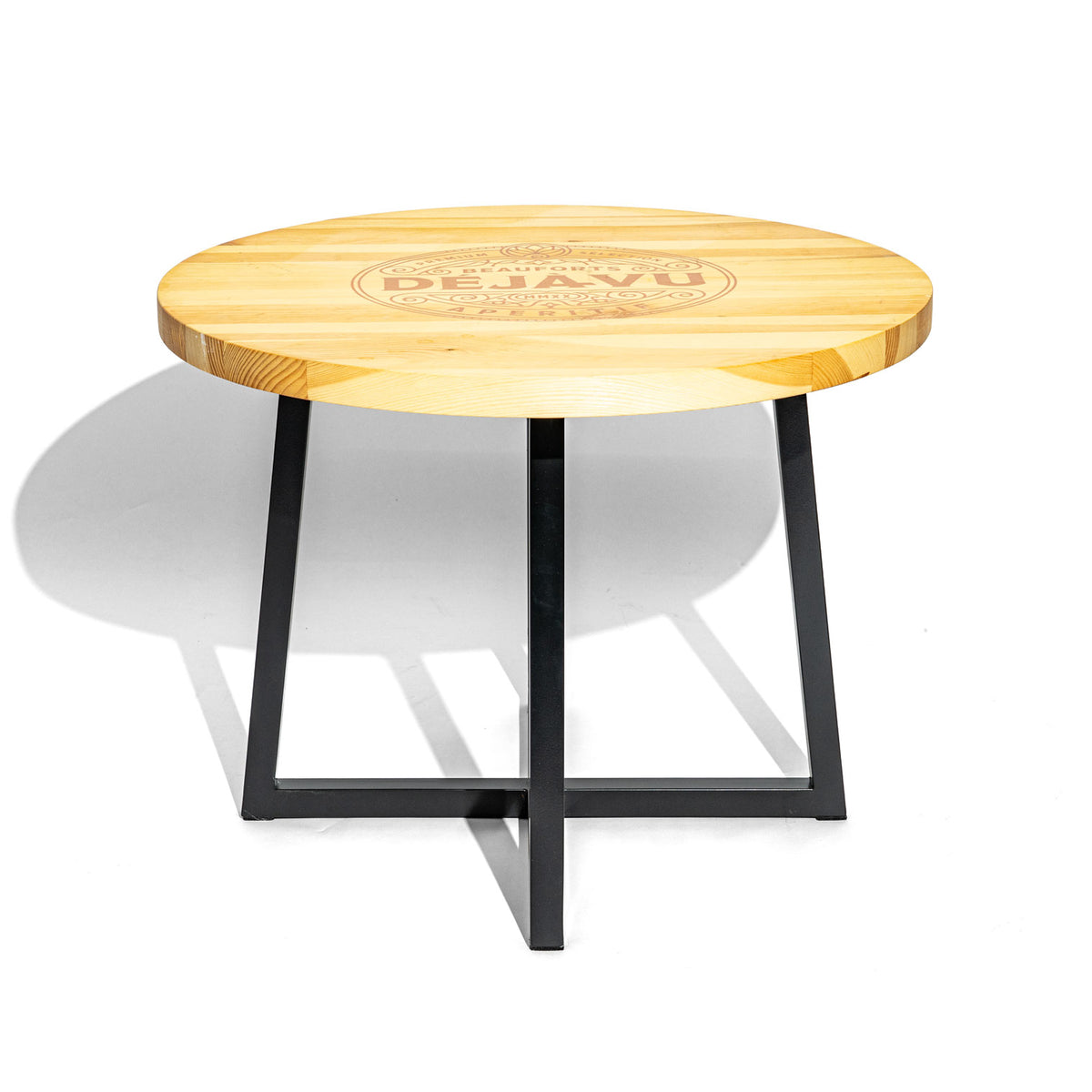 Deja Vu Tisch Beistelltisch Side Table Merchandise Möbel Loungetisch Echtholz – Ansicht 5