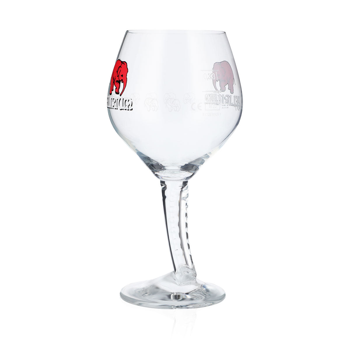 Delirium Bier Glas 0,33l + 0,25l Biergläser Pokal Ballonglas Rüselfuß – Ansicht 4