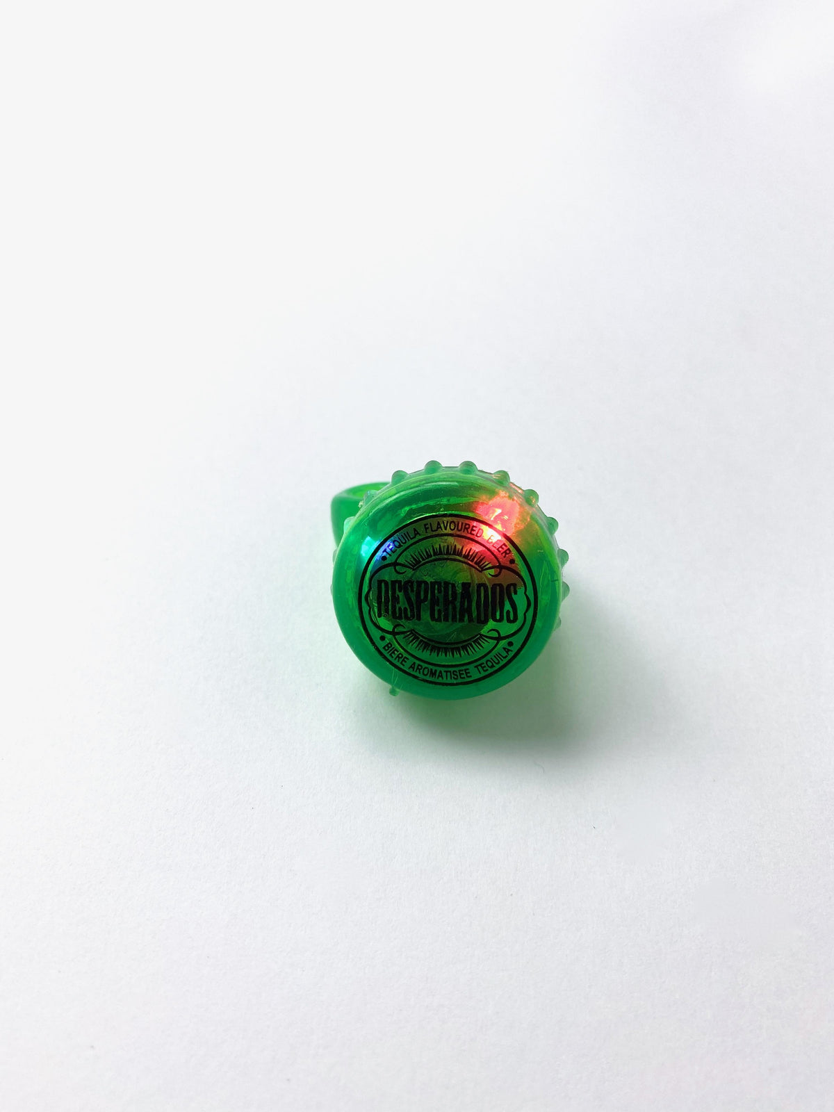 10x Deperados Blink Ring Lichtring Fingerring LED Grün Fasching Party Festival Malle – Ansicht 4