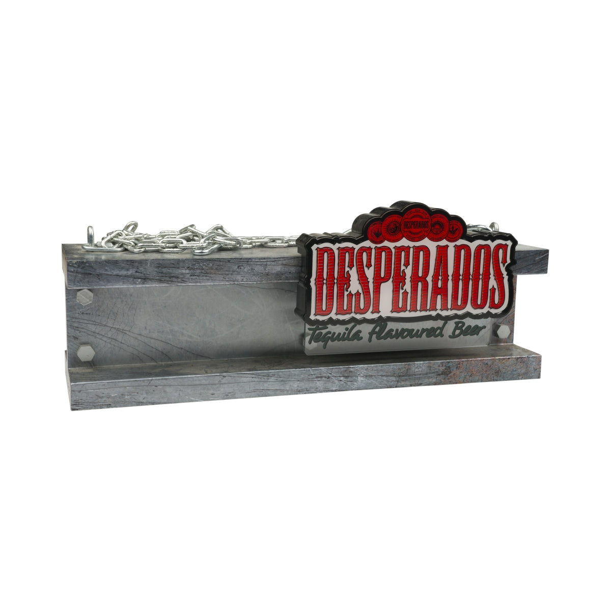Desperados Bier Leuchtreklame Metallträger LED Licht Bar Display Aufsteller – Ansicht 2
