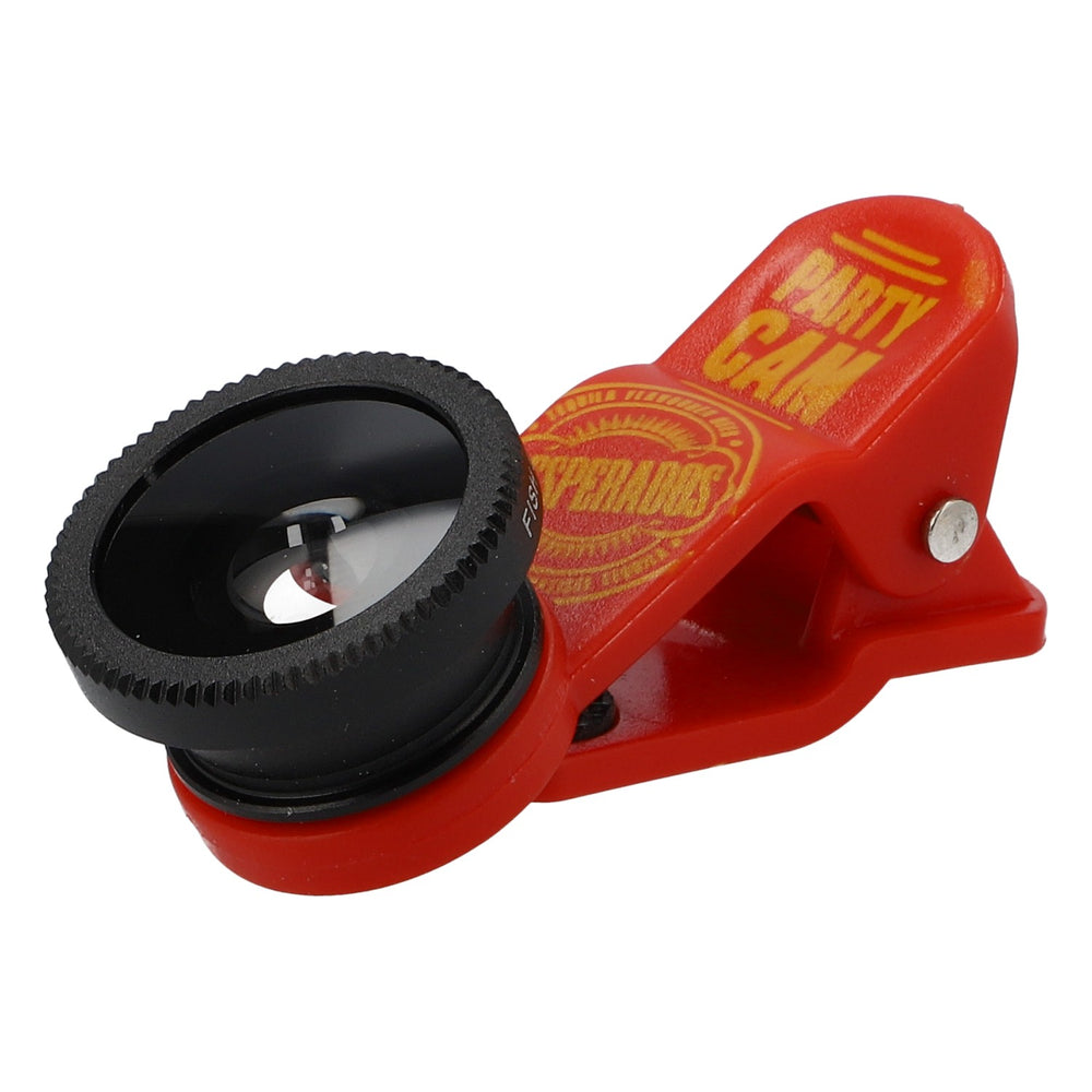 Desperados Bier Partycam Fish Eye Linse für das Handy Partykamera