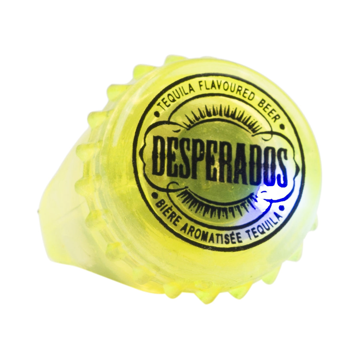 Desperados Bier Ring LED Blinklicht Party JGA Schmuck Finger Deko Leuchtet – Ansicht 3