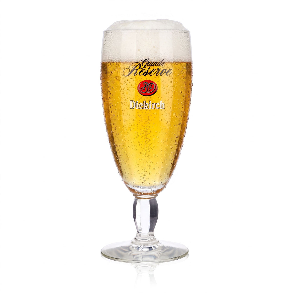 Diekirch Bier Glas 0,25L Pokal "Grande Réserve" Durobor Worthington