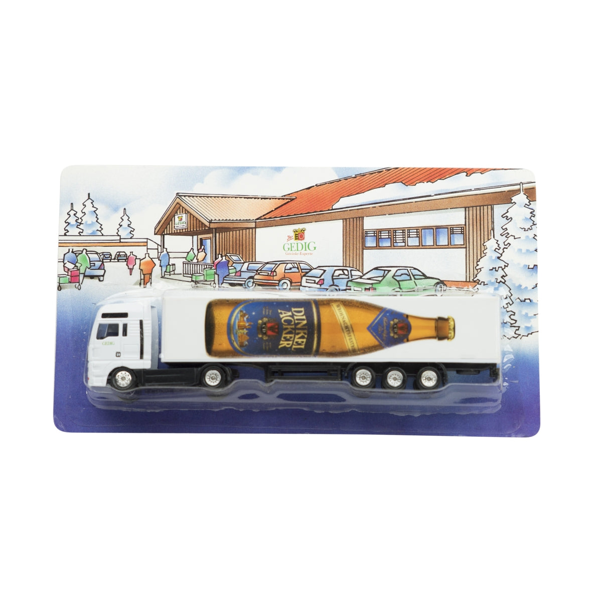 Dinkel Acker Bier Spielzeug Sammlertruck Gedig Flasche LKW Mini Modellauto Deko