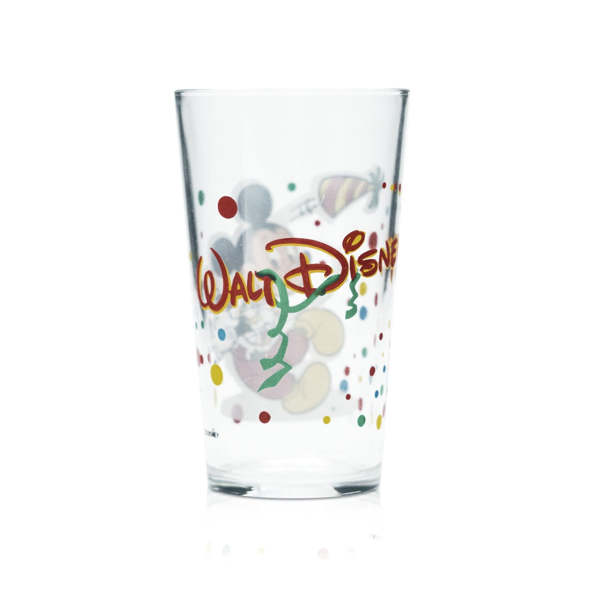 Disney Sammler Glas 0,2l Becher "Mickey Mouse" Sonderedition Liebhaber Retro Rar – Ansicht 2