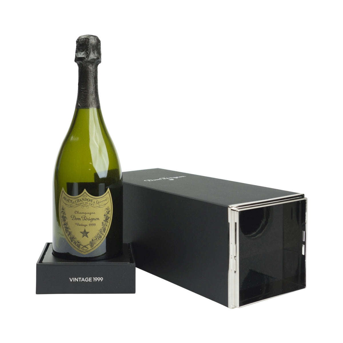 Dom Perignon Champagner Showflasche LEER Vintage 1999 Display Empty Deko 0,7l